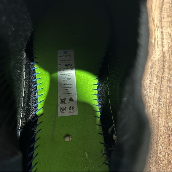 Rothy’s The Chelsea Sneaker Ankle Boot Black - Picture 4 of 8